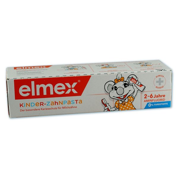 Elmex Kinder-Zahnpasta 2-6 Jahre (50 ml)