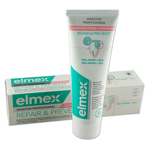 elmex® SENSITIVE PROFESSIONAL REPAIR & PREVENT Zahnpasta (75 ml)