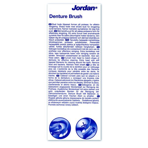 Jordan Prothesenbürste Clinic Denture Brush