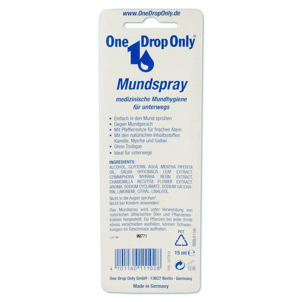 One Drop Only Mundspray (15 ml)