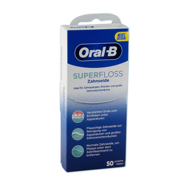 Oral-B Super Floss (50 Fäden)