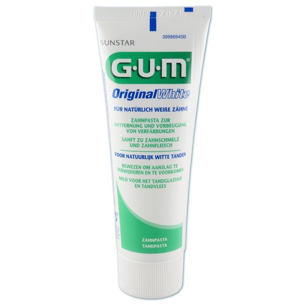 Gum® Original White Zahnpasta (75 ml)