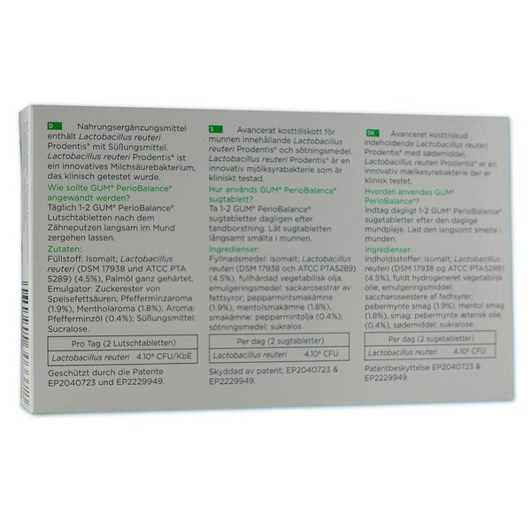 Gum PerioBalance® Lutschtabletten (30 Tbl.)