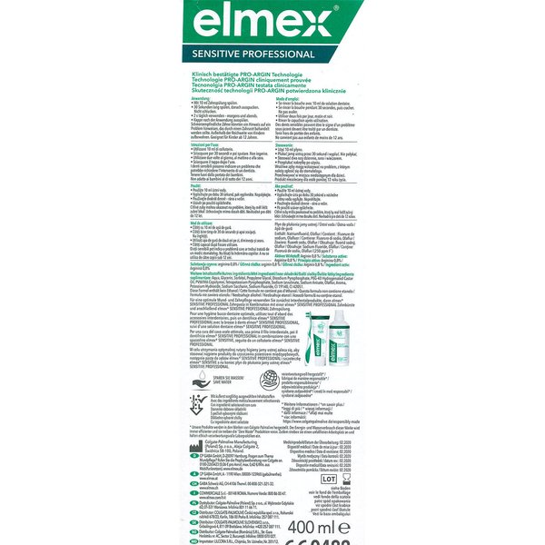 elmex SENSITIVE PROFESSIONAL Zahnspülung (400 ml)