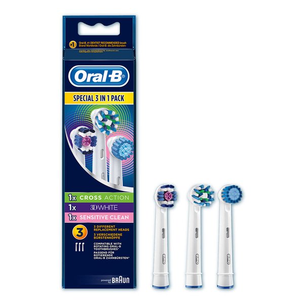Oral-B Multi Pack 3 in 1 Aufsteckbürsten