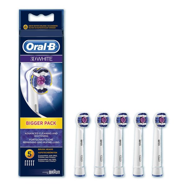 Oral-B Aufsteckbürsten 3D-White 18-5 (5 St.)