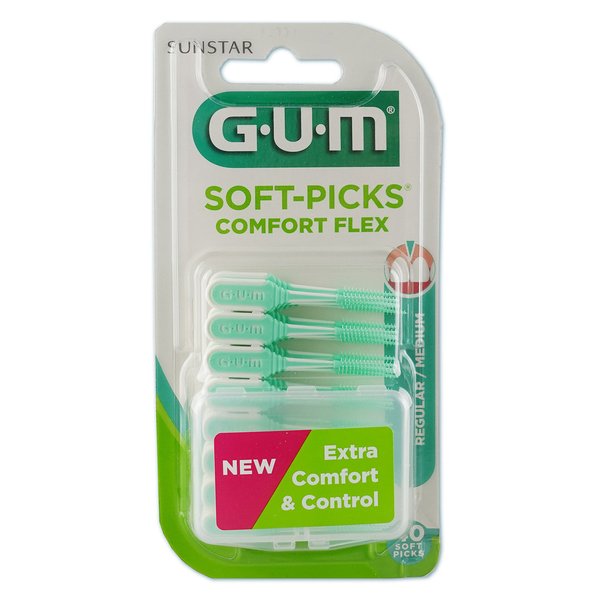 GUM Soft-Picks Comfort Flex "regular" /  "large" (40 St.)