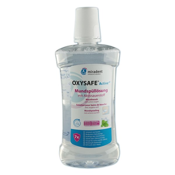 OXYSAFE Active +F Mundspüllösung (500 ml)